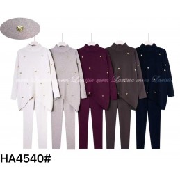 Gold Heart Loungewear Set